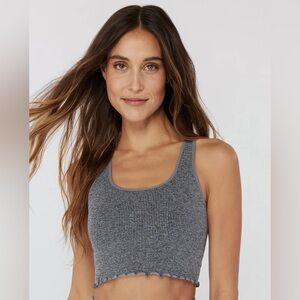 Spiritual Gangster Amor Seamless Crop Tank